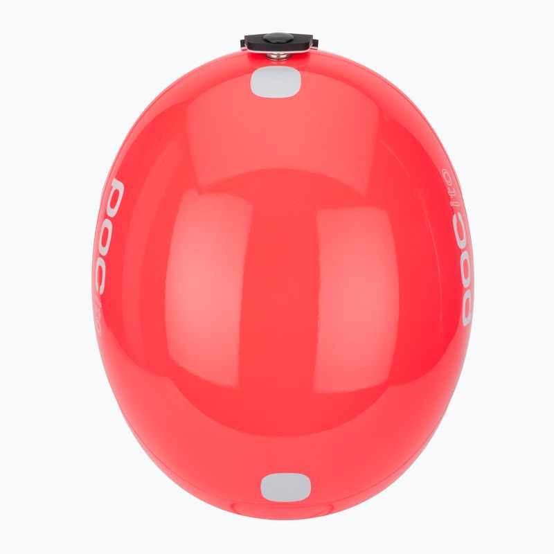 Vaikiškas slidinėjimo šalmas POC POCito Skull fluorescent pink 6