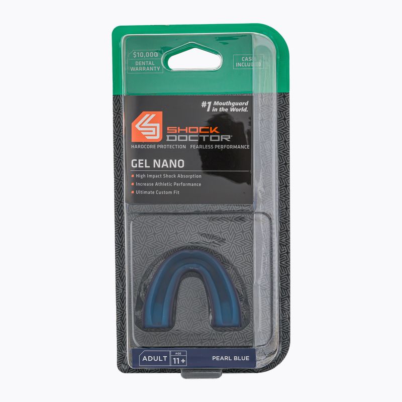 Shock Doctor Gel Nano mėlyna SHO12 žandikaulio apsauga