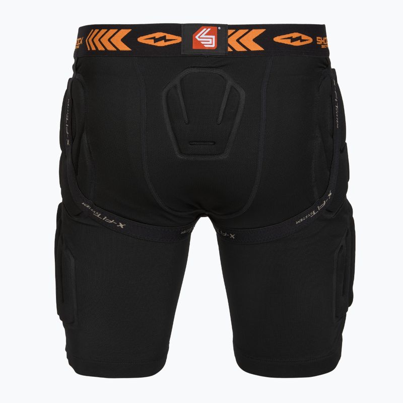 Kovos sporto šortai Shock Doctor Ultra Pro Shockskin Relaxed Fit Impact su apsauginiu įdėklu Carbon Flex 2