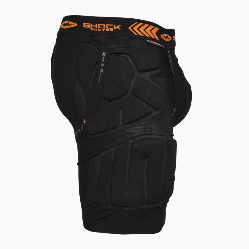 Kovos sporto šortai Shock Doctor Ultra Pro Shockskin Relaxed Fit Impact su apsauginiu įdėklu Carbon Flex 4