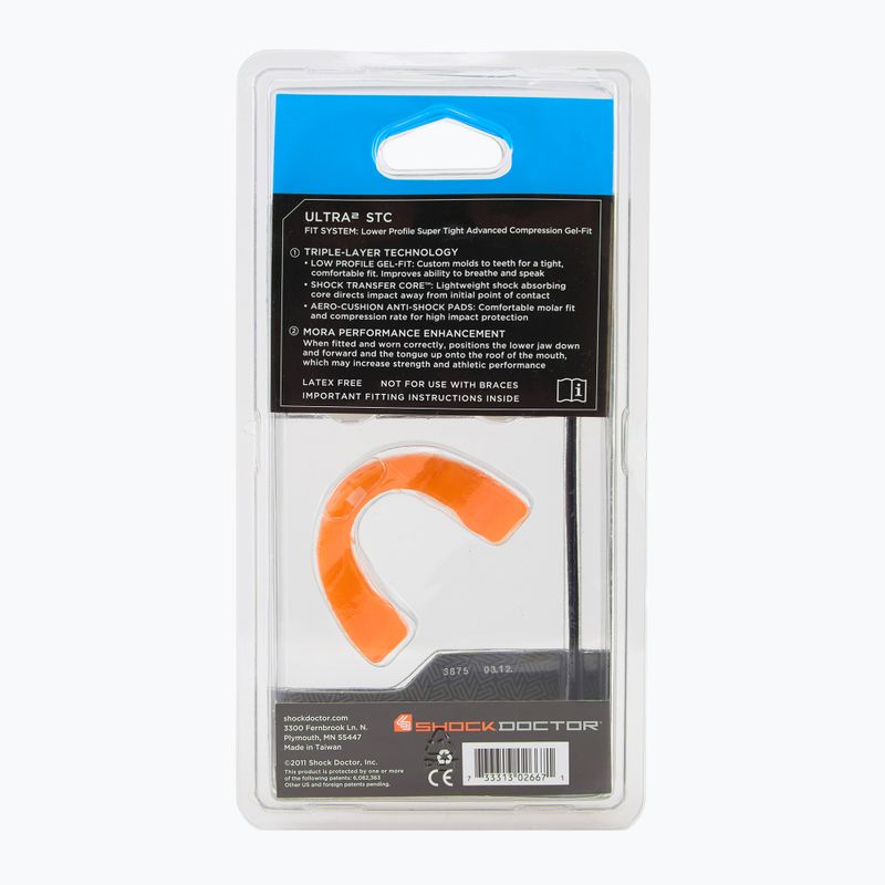 Žandikaulio apsauga Shock Doctor Ultra 2 STC oranžinė 2