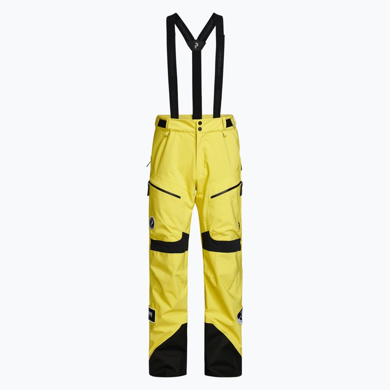 Vyriškos slidinėjimo kelnės Peak Performance Vertixs 2L yellow G76651010