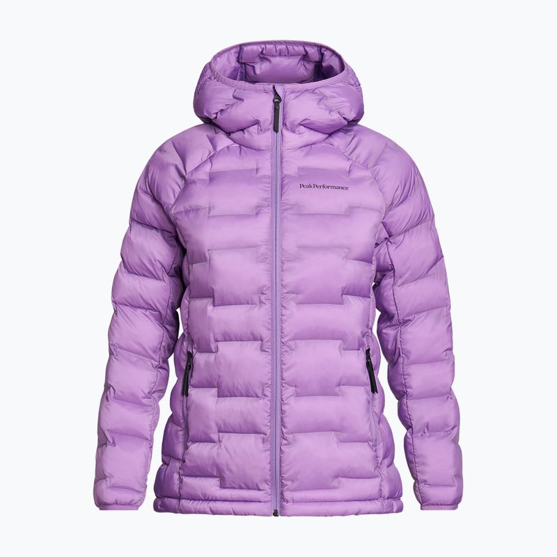 Moteriška pūkinė striukė Peak Performance W Argon Hood violetinė G76394040 7