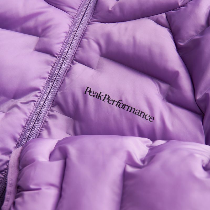 Moteriška pūkinė striukė Peak Performance W Argon Hood violetinė G76394040 10