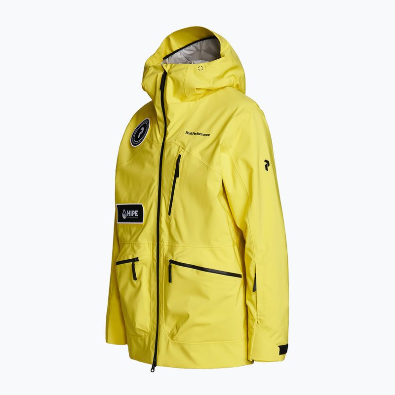 Vyriška slidinėjimo striukė Peak Performance Vertixs 2L yellow G76641010 3
