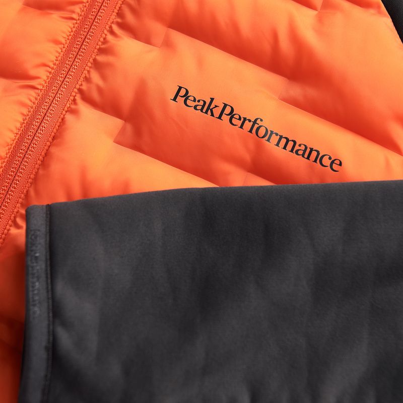 Vyriška striukė Peak Performance Argon Hybrid Hood orange G76763040 4