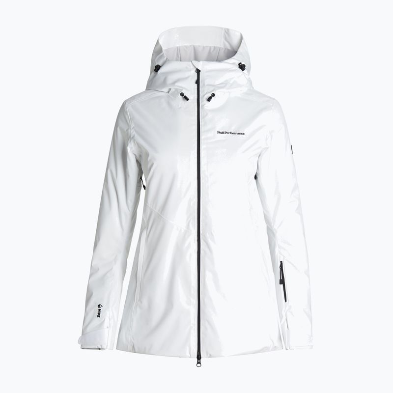 Moteriška slidinėjimo striukė Peak Performance Anima Long white G75141030
