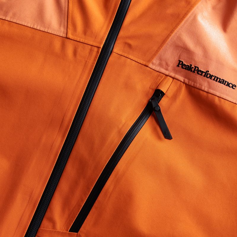 Moteriška slidinėjimo striukė Peak Performance Vertical 3L orange G76657060 4