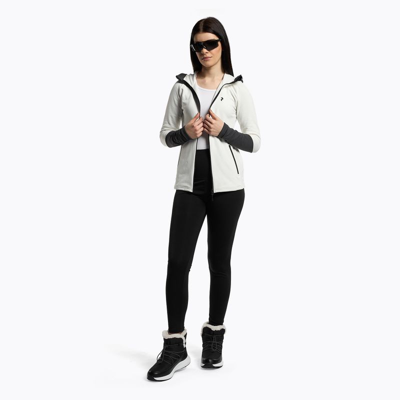 Moteriški slidinėjimo džemperiai Peak Performance Rider Zip Hood white G77089070 2