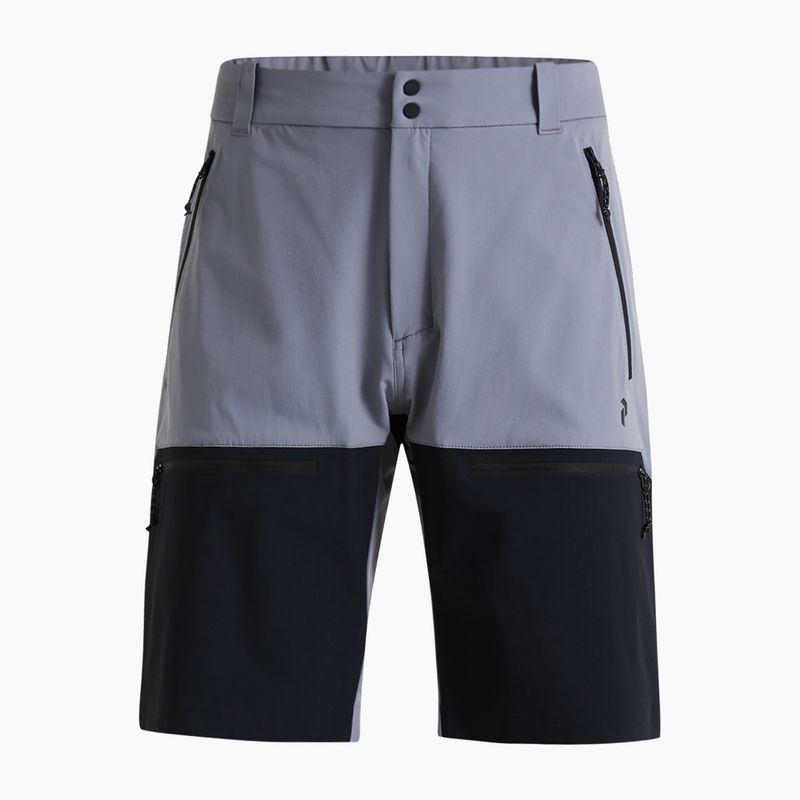 Vyriški trekingo šortai Peak Performance Stretch Trek black/grey G77541010