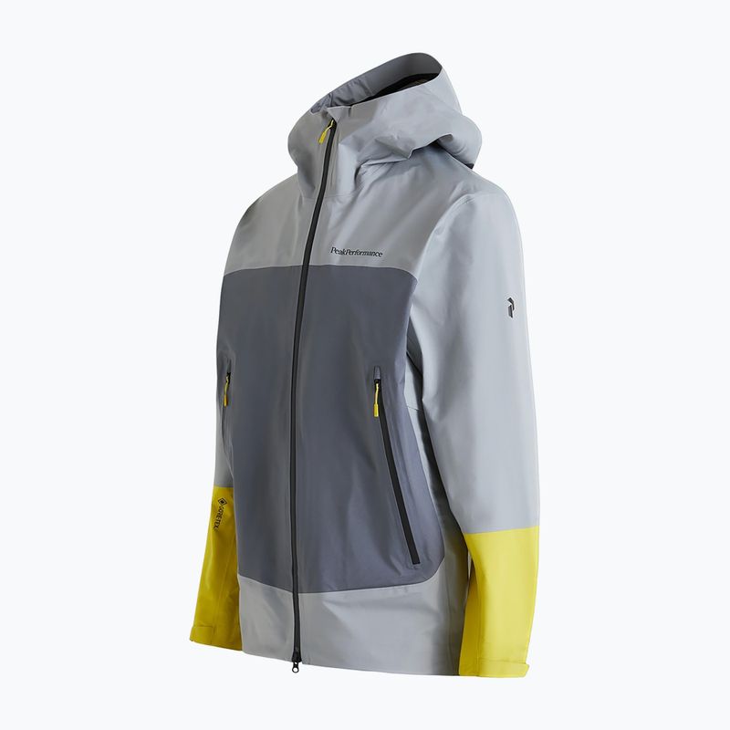Vyriška striukė nuo lietaus Peak Performance Vislight Gore Tex Light grey G77199050 2