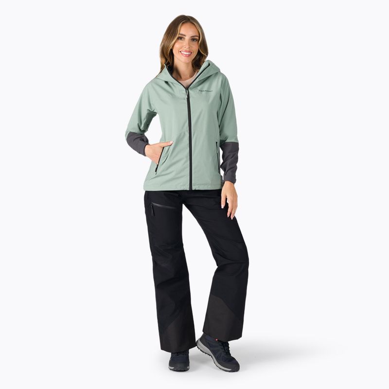 Peak Performance moteriška striukė nuo lietaus Nightbreak žalia G77113070 2