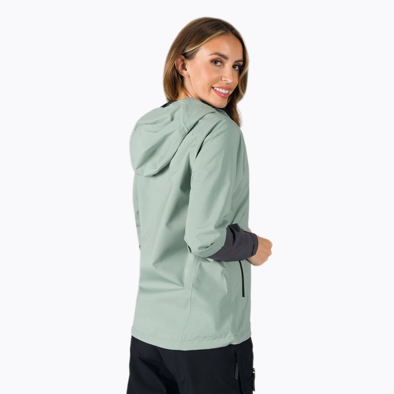 Peak Performance moteriška striukė nuo lietaus Nightbreak žalia G77113070 3