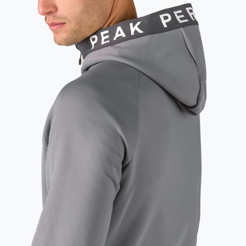 Vyriškas džemperis Peak Performance Rider Zip Hood trekking džemperis pilkas G77244080 4