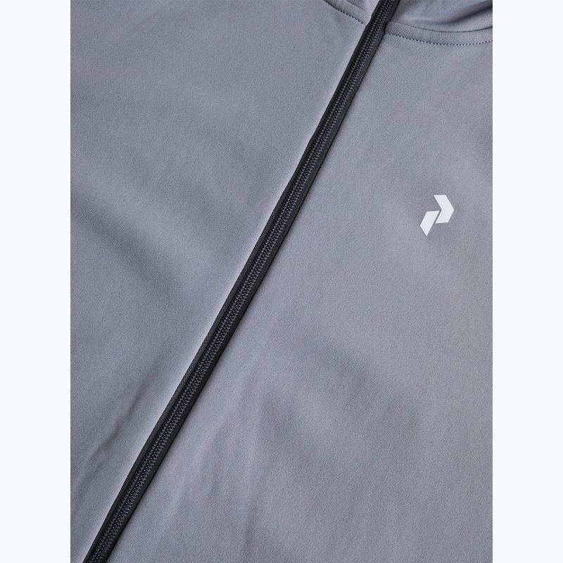 Vyriškas džemperis Peak Performance Rider Zip Hood trekking džemperis pilkas G77244080 9