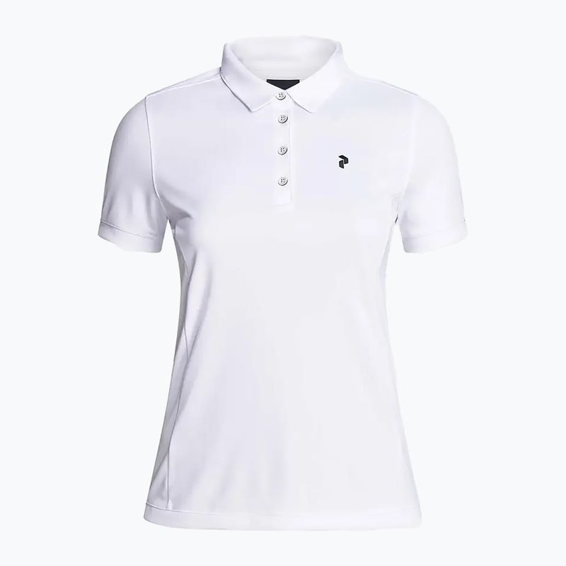 Peak Performance Alta moteriški polo marškinėliai balti G77182010