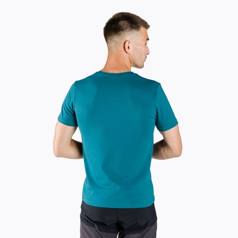 Vyriški marškinėliai Peak Performance Ground Tee trekkinginiai marškinėliai mėlyni G77284160 3