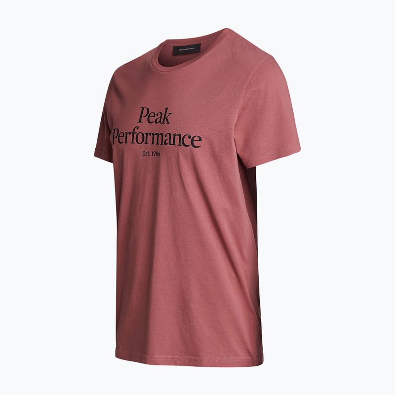 Vyriški trekingo marškinėliai Peak Performance Original Tee brown G77266240 7