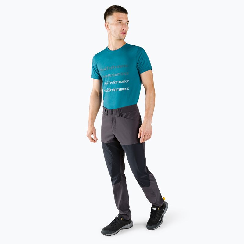 Vyriškos Peak Performance Iconiq trekingo kelnės juodos spalvos G77106050 2
