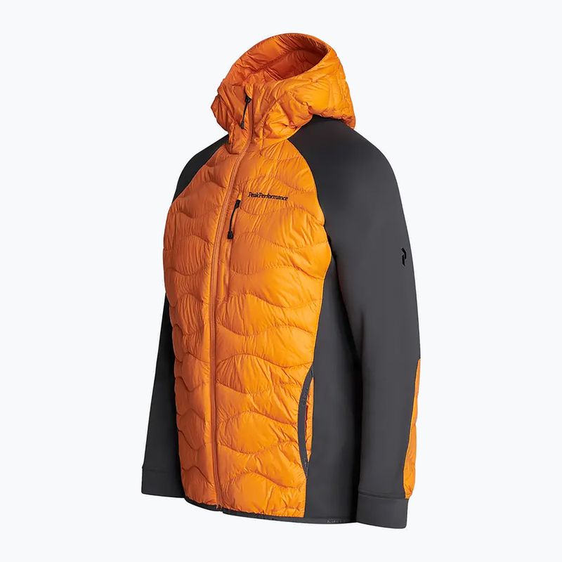 Vyriška striukė su gobtuvu Peak Performance Helium Down Hybrid Hood Jacket Orange G77227100 2