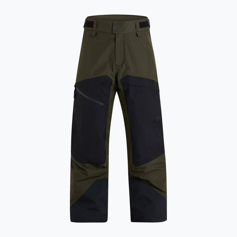 Vyriškos slidinėjimo kelnės Peak Performance Gravity 2L GoreTex, žalios G78253030