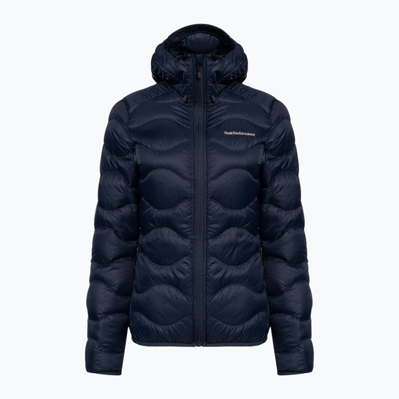 Peak Performance moteriška pūkinė striukė Helium Down Hood navy blue G77852010
