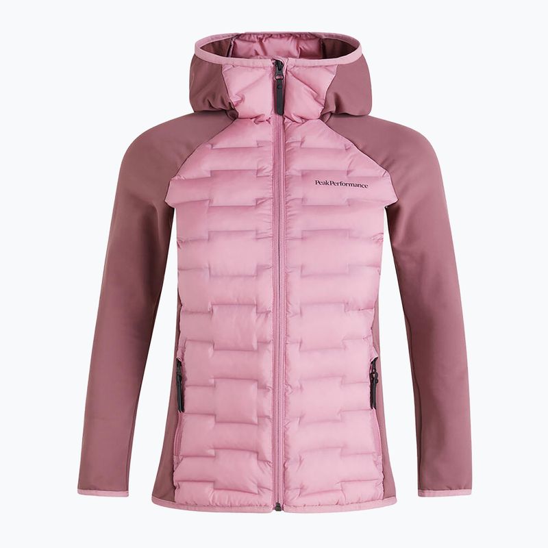 Moteriška striukė su gobtuvu Peak Performance Argon Hybrid Hood Jacket pink G77859110