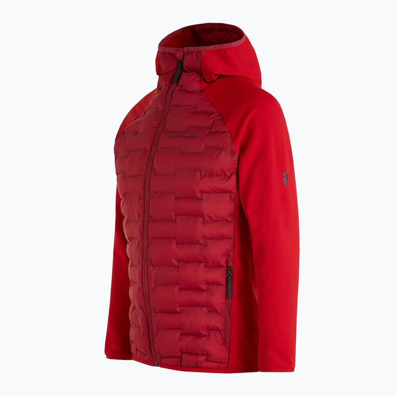 Vyriška striukė su gobtuvu Peak Performance Argon Hybrid Hood Jacket Red G77866120 3