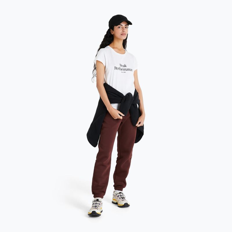 Moteriški trekingo marškinėliai Peak Performance Original Tee white G77700320 2