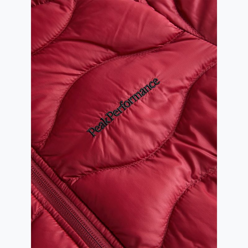 Peak Performance moteriška pūkinė striukė Helium Down Hood kaštoninės spalvos G77852150 5