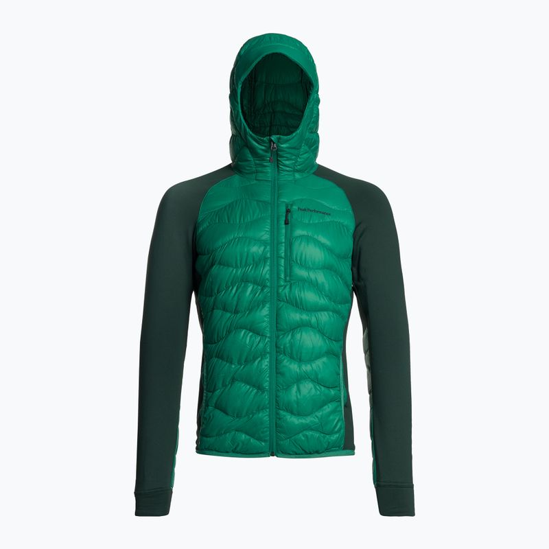 Vyriška striukė Peak Performance Helium Down Hybrid Hood Jacket Green G77855130