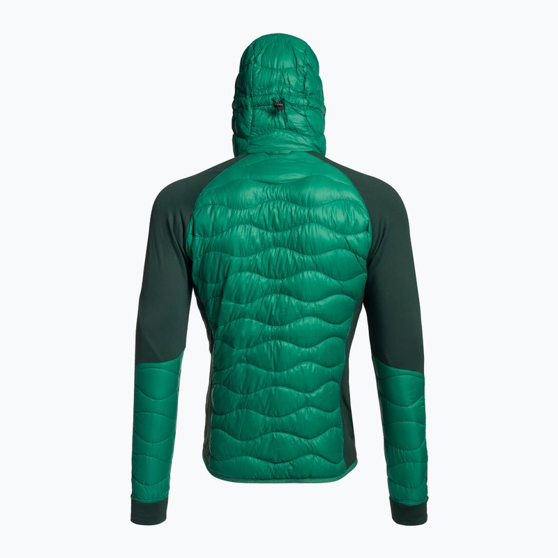 Vyriška striukė Peak Performance Helium Down Hybrid Hood Jacket Green G77855130 2