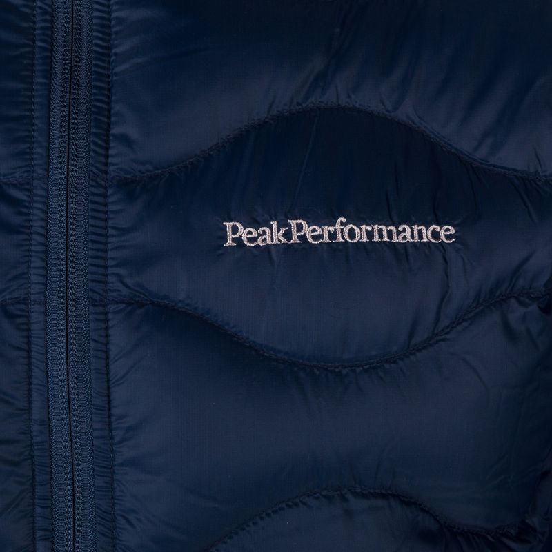 Peak Performance vyriška pūkinė striukė Helium Down Hood navy blue G77849020 7