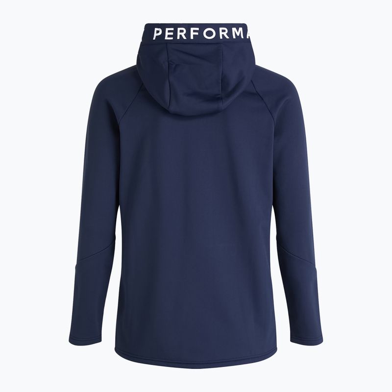 Vyriški džemperiai Peak Performance Rider Zip Hood su gobtuvu trekkingui tamsiai mėlyna G78833030 5