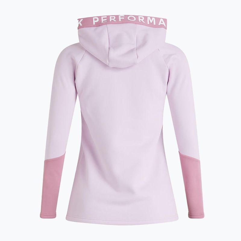 Moteriški džemperiai Peak Performance Rider Zip Hood trekkingui rožinės spalvos G78834070 2