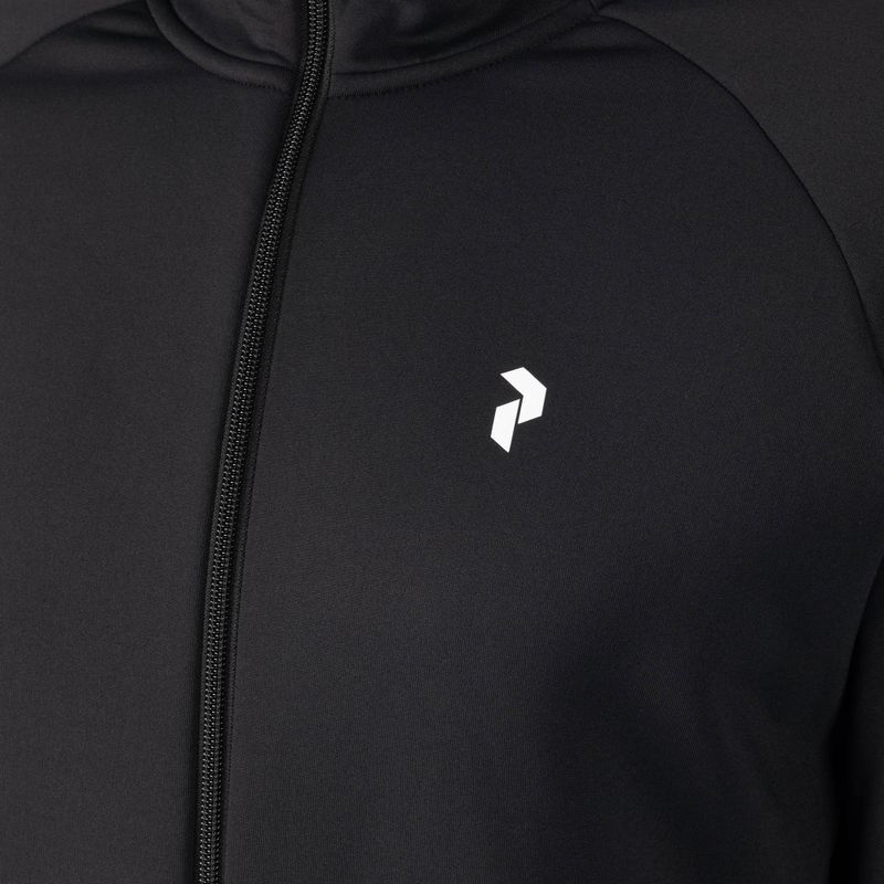 Vyriškas džemperis Peak Performance Rider Zip Hood trekkinginis džemperis juodas G78833040 3