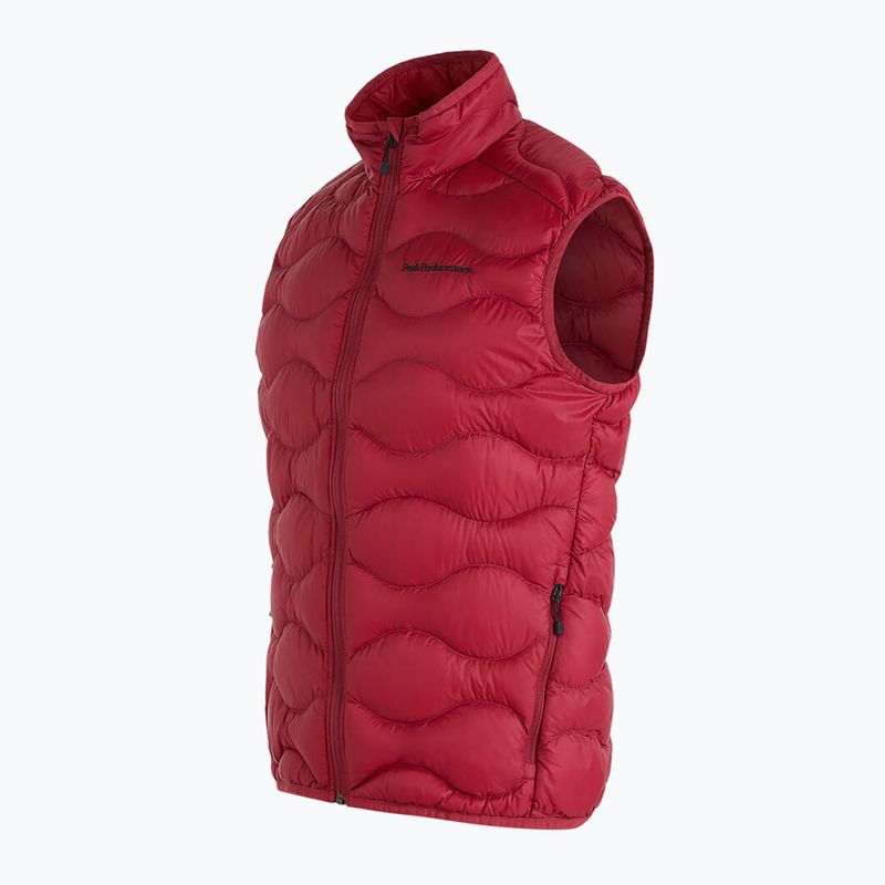 Vyriška Peak Performance Helium pūkinė liemenė Red G77857050 3