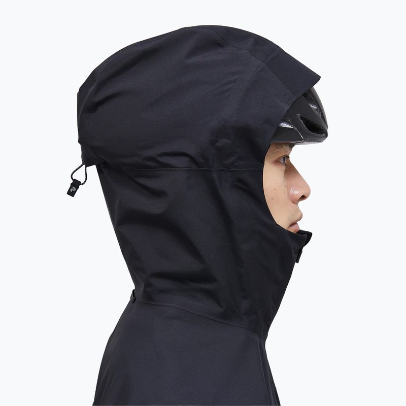 Vyriška striukė nuo lietaus Peak Performance Commuter Gore black 3