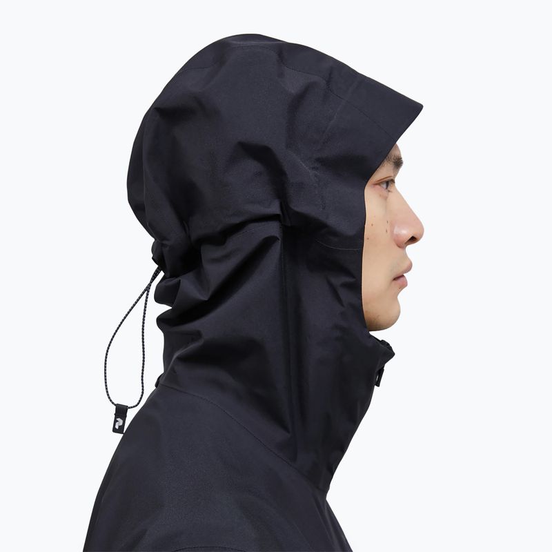 Vyriška striukė nuo lietaus Peak Performance Commuter Gore black 4