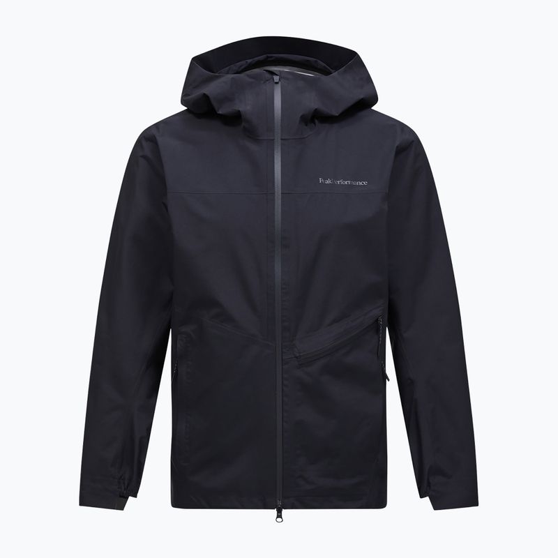 Vyriška striukė nuo lietaus Peak Performance Commuter Gore black 6