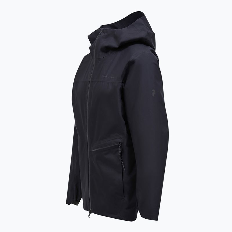 Vyriška striukė nuo lietaus Peak Performance Commuter Gore black 7