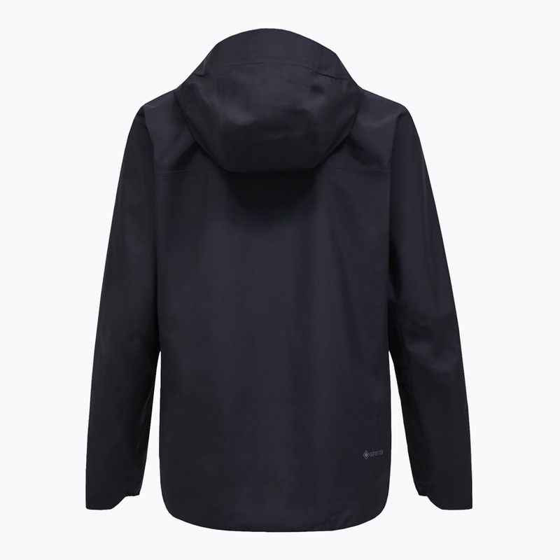 Vyriška striukė nuo lietaus Peak Performance Commuter Gore black 8
