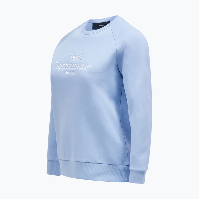 Moteriški trekingo džemperiai Peak Performance Original Crew blue 3