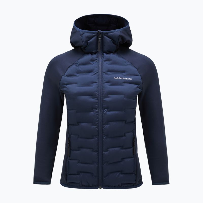 Moteriška striukė Peak Performance Argon Hybrid Hood blue shadow