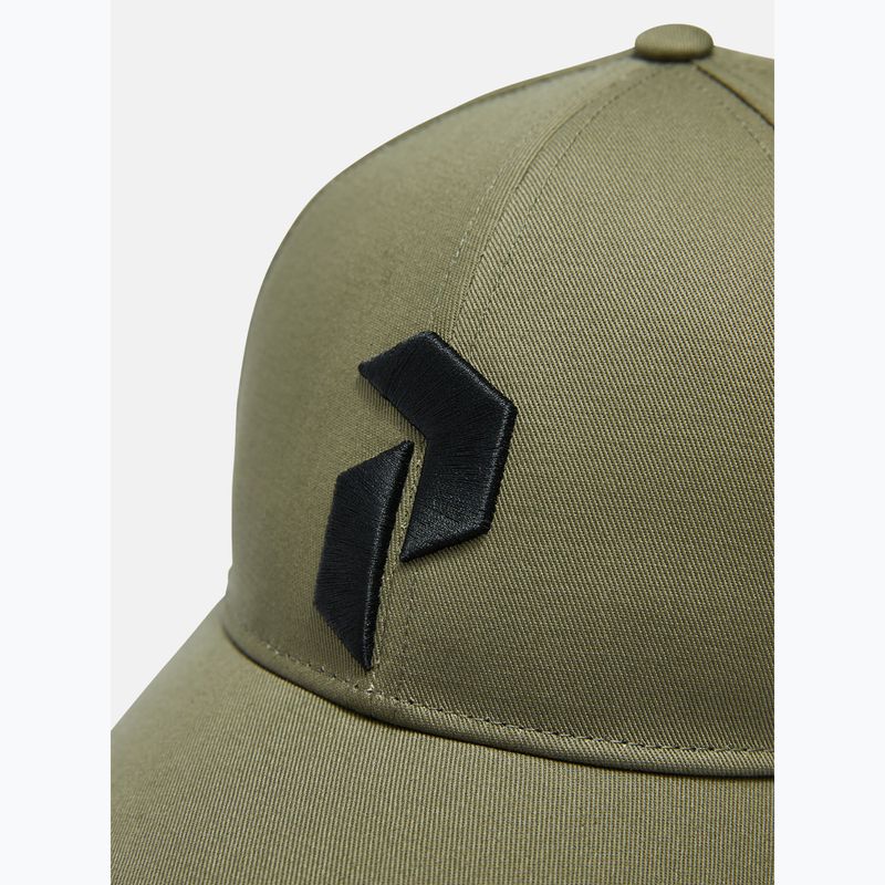 Kepuraitė su snapeliu Peak Performance Retro Cap snap green 3