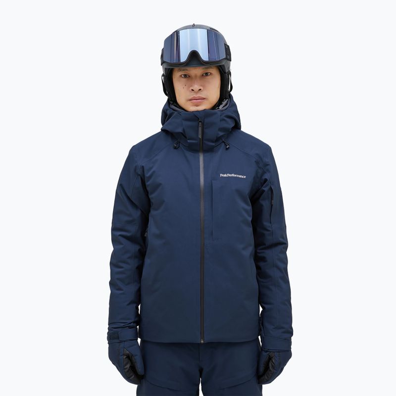 Vyriška slidinėjimo striukė Peak Performance M Maroon blue shadow