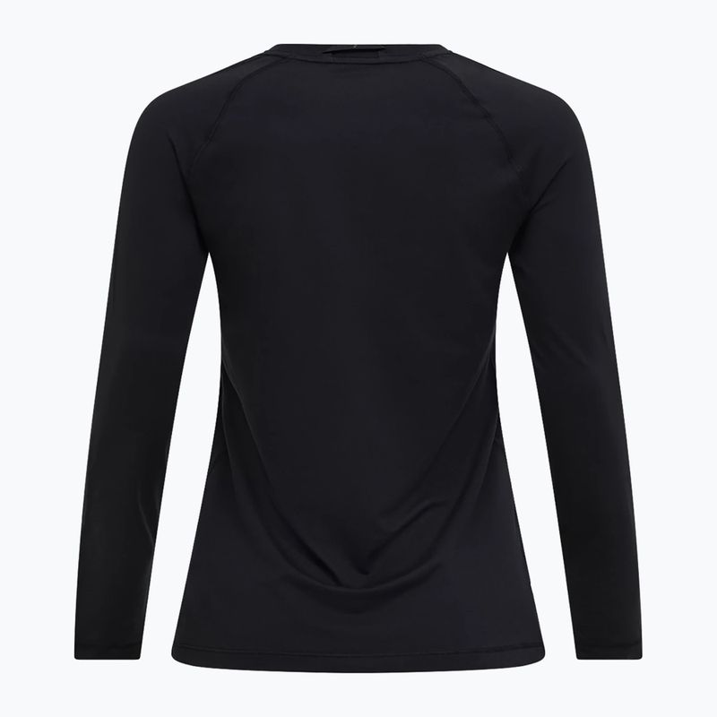 Moteriški termoaktyvūs marškinėliai ilgomis rankovėmis Peak Performance Spirit Crew black 4
