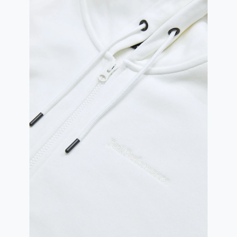 Moteriškas džemperis Peak Performance Original Small Logo Zip off white 5