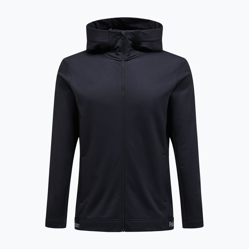 Vyriškas žygio džemperis Peak Performance Rider Tech Zip Hood black