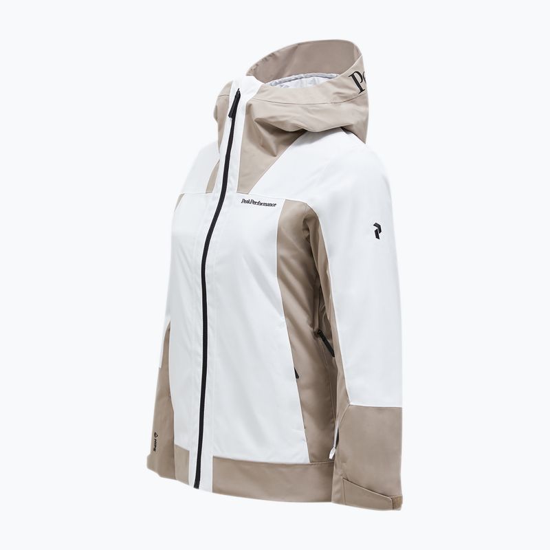 Moteriška slidinėjimo striukė Peak Performance Rider Tech Insulated off white 3